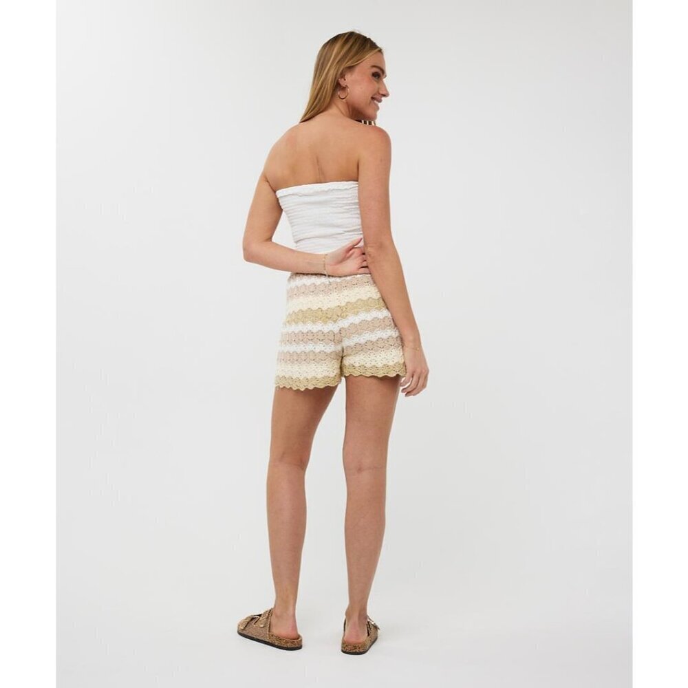 NWT ESQUALO Sienna Crochet Short - Picture 5 of 9